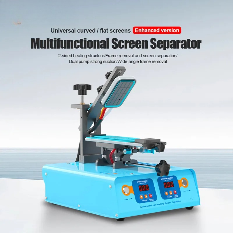 Screen Separator Machine - S-918M 多機能液晶画面分離機 デュアルポンプ 強力吸引 フレーム除去分離機 110/220V