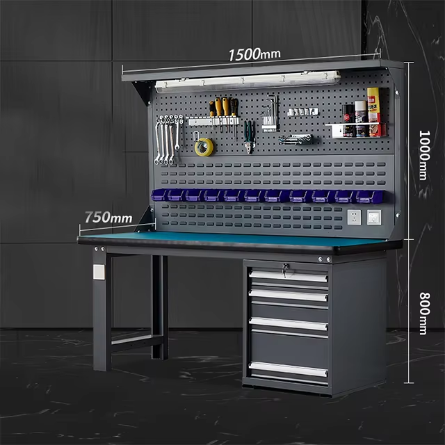 Electronics Repair Bench - 帯電防止壁掛けベンチESDワークステーション修理ラボワークベンチ、物理実験室実験用電子ラボ作業台