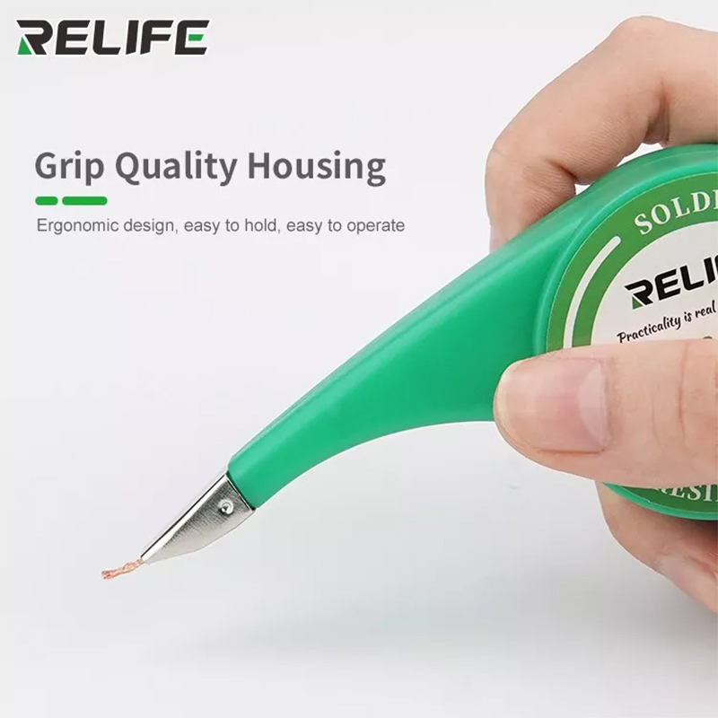 Solder Wick Braid - RELIFE はんだ除去メッシュアンチホットはんだ除去芯正確な制御編組はんだ付け用はんだリムーバーはんだ除去ポンプツール