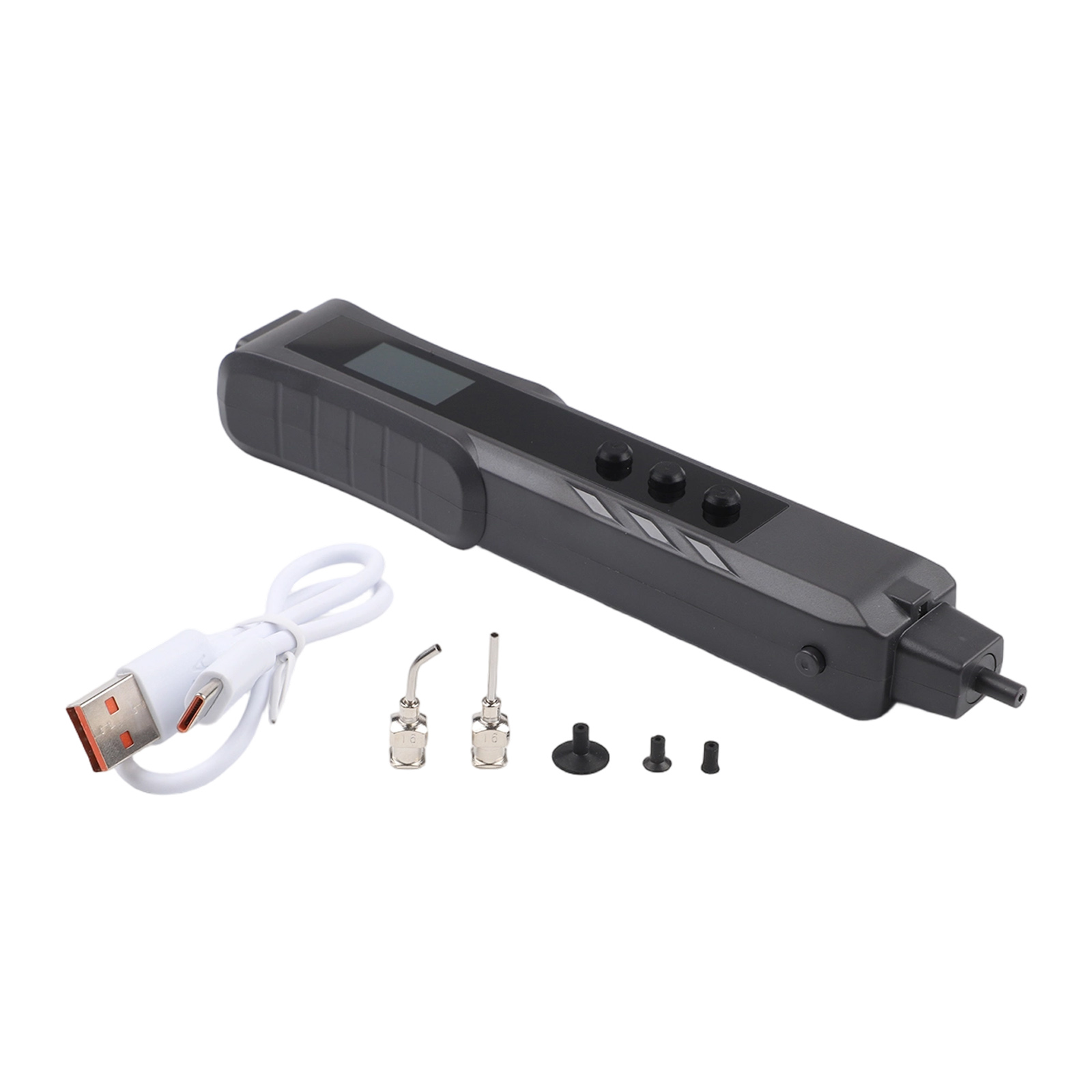 Electronics Repair Lab - HR35電動真空吸引ペンTFTディスプレイ画面抽出器ICチップピックアップツール、電子機器修理、ラボ作業、DIYクラフトキット用