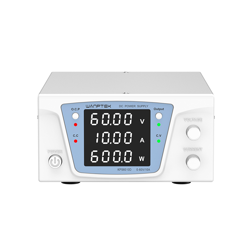 Electronics Repair Bench - WANPTEK ベンチDC調整可能電源、DC電源、60V 10A、ラボ、修理、電子設計、電気めっき、KPS6010D