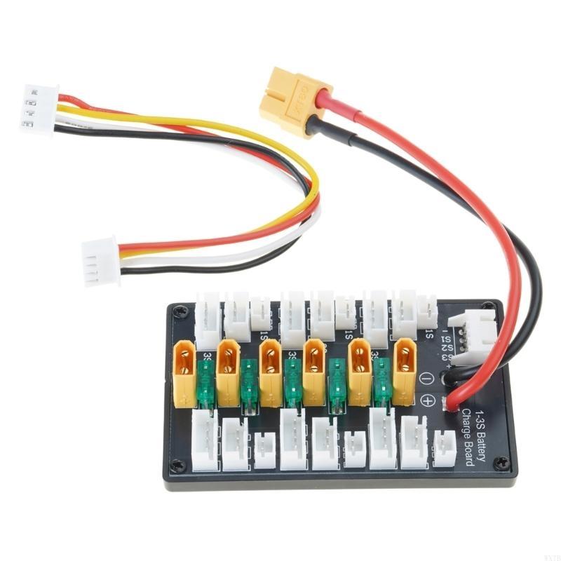 Electronics Repair Lab - キャンプやハイキング旅行で複数のバッテリーを急速充電するための6ポートXT30バッテリー並列充電ボード