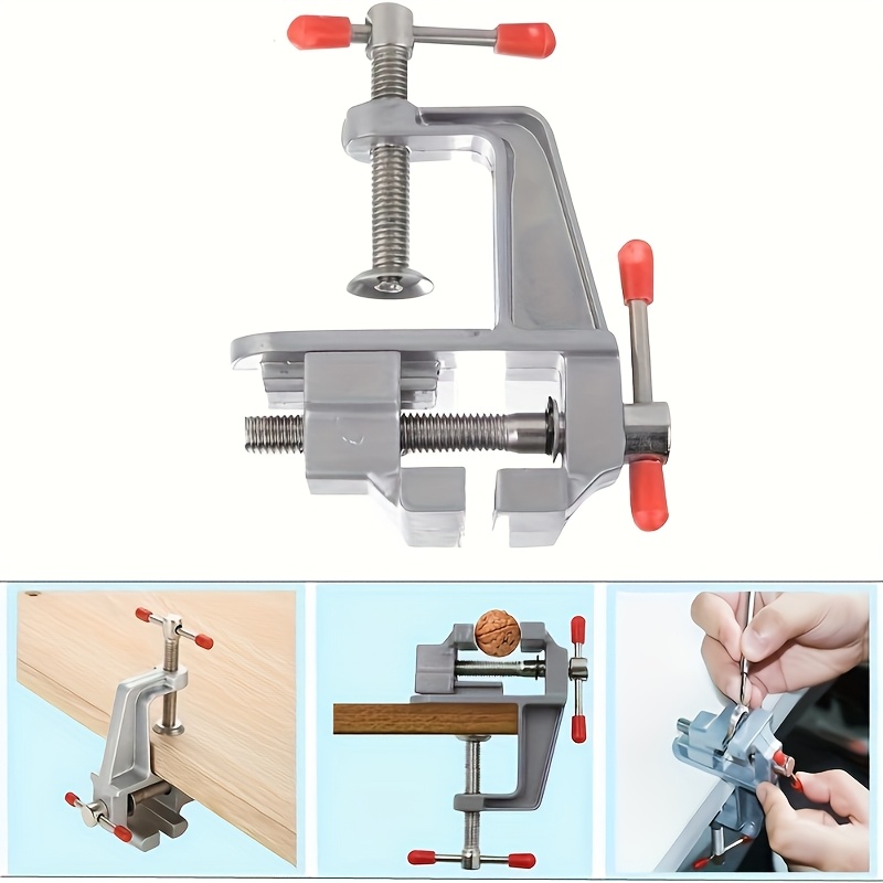 1個のアルミニウム合金ミニバイス、小型ベンチバイス、フラット - Electronics Repair Bench のレビューと価格