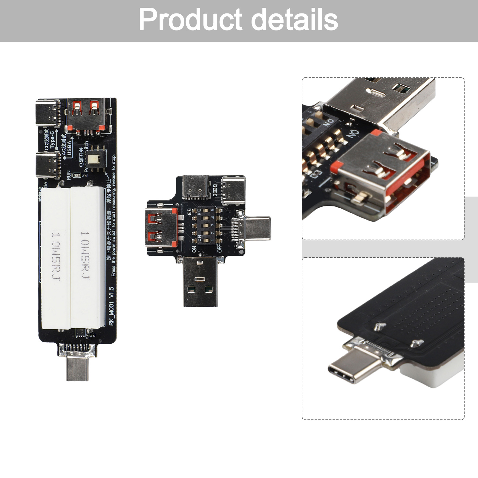 最新のデバイス用Type-Cパワーメーター、ラボテスト、電子 - Electronics Repair Bench のレビューと価格