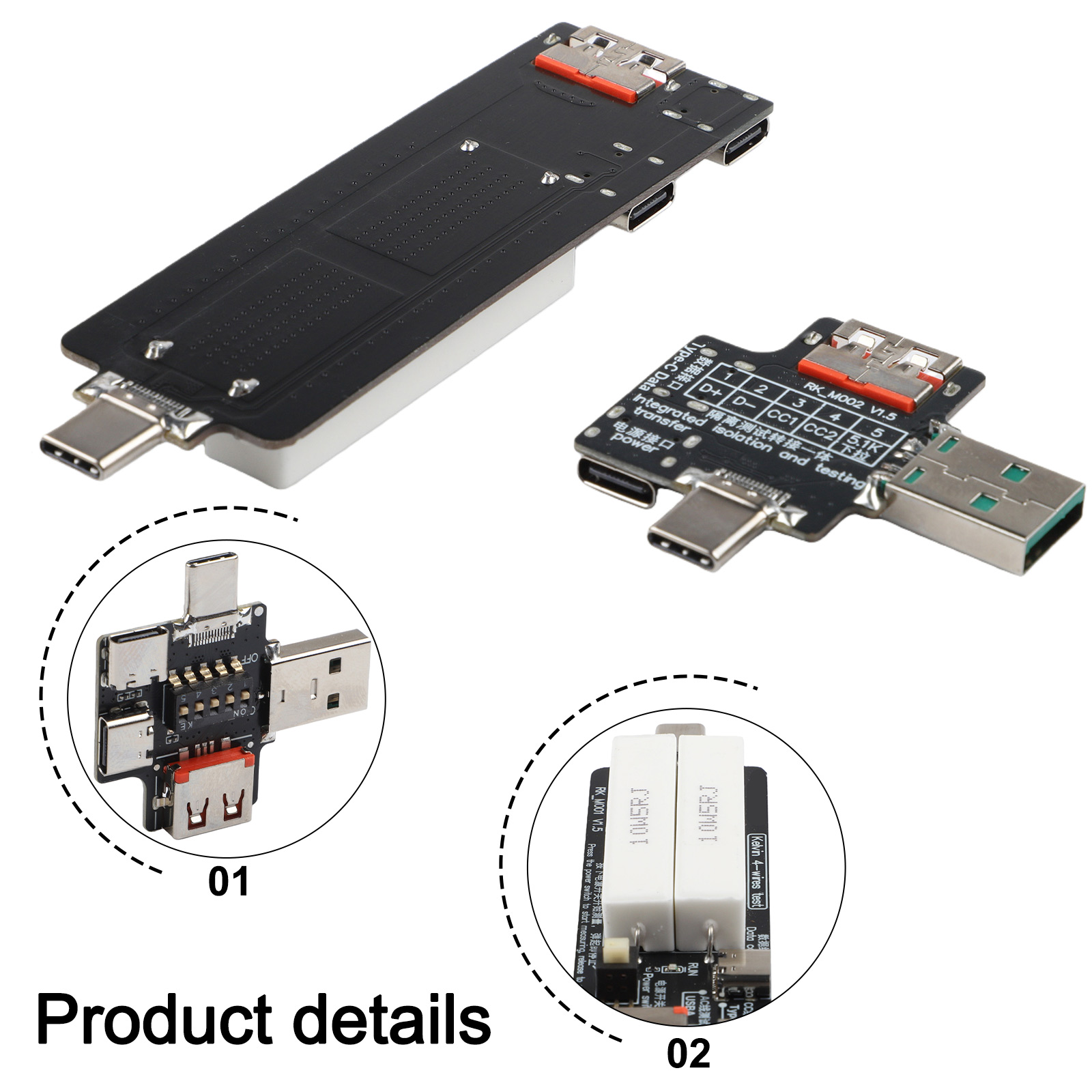 最新のデバイス用Type-Cパワーメーター、ラボテスト、電子 - Electronics Repair Bench のレビューと価格