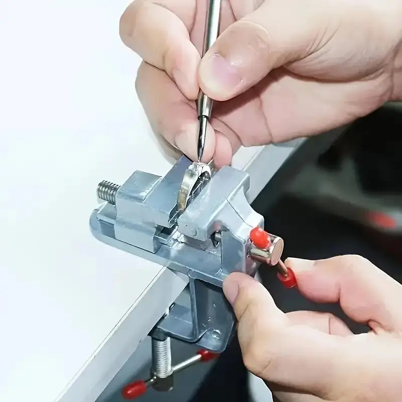 頑丈なミニアルミベンチバイス、金属製テーブルクランプ、クラフ - Electronics Repair Bench のレビューと価格