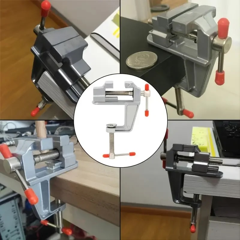 頑丈なミニアルミベンチバイス、金属製テーブルクランプ、クラフ - Electronics Repair Bench のレビューと価格