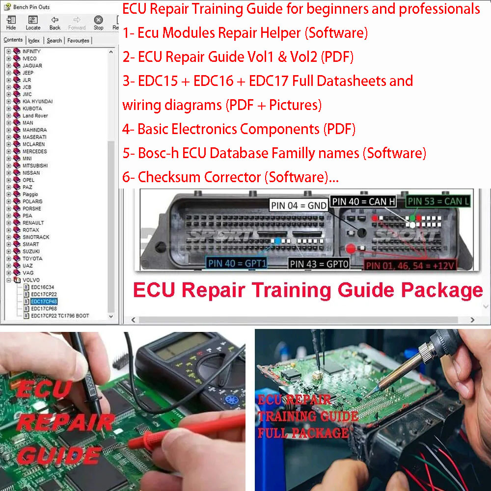 ECU修理トレーニングガイド ECU基礎電子機器 EPROM - Electronics Repair Guide のレビューと価格