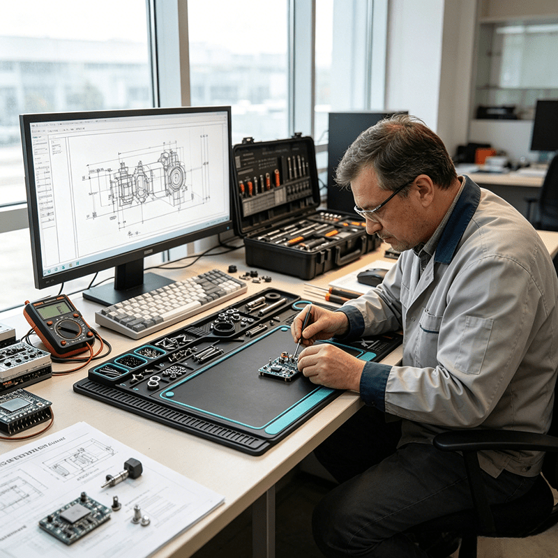 多機能溶接作業台パッド シリコン製修理マット ネジホルダー付 - Electronics Repair Bench のレビューと価格