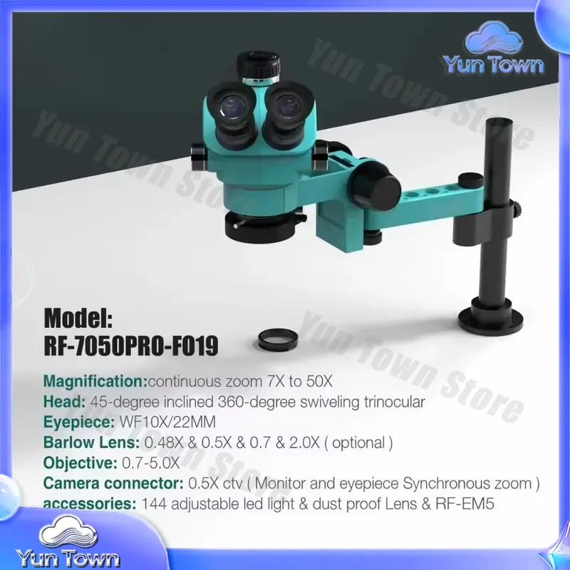 RF-7050pro FO19携帯電話修理用デジタル三眼顕微 - Electronics Repair Degree のレビューと価格