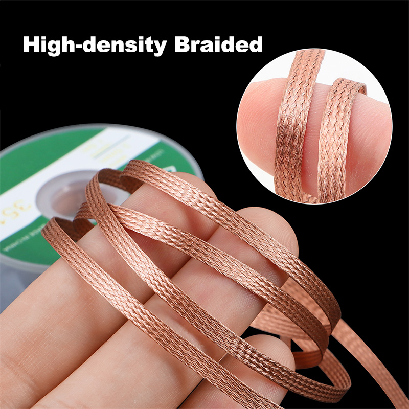 幅1mm 1.5mm 2mm 2.5mm 3mm 3.5mm - Solder Wick Braid のレビューと価格