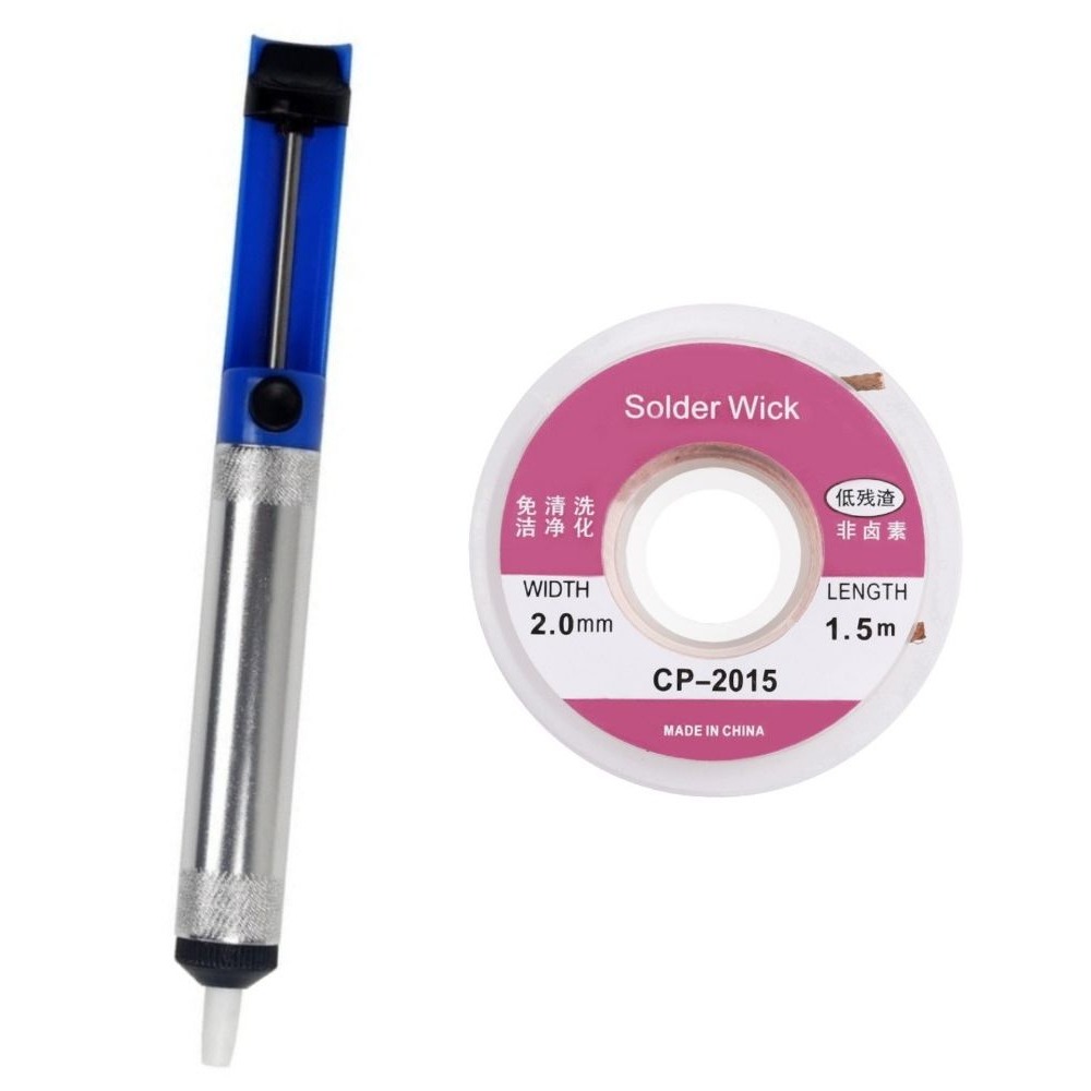 アルミはんだ除去ポンプ真空錫除去ペンはんだ除去メッシュ編組テ - Solder Wick Braid のレビューと価格