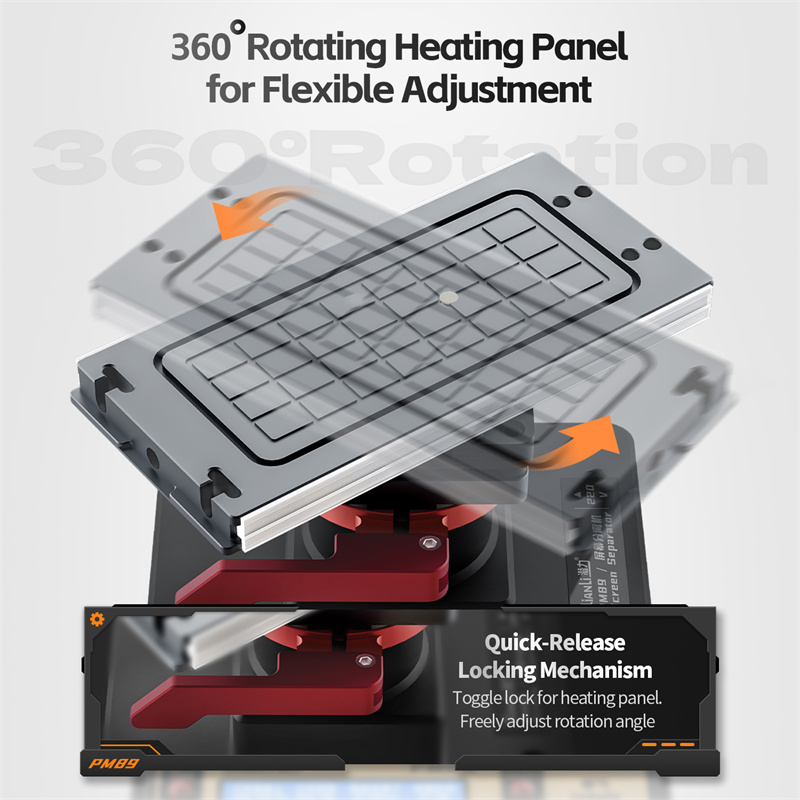 QianLi PM89 360 °   回転式加熱スクリーン - Screen Separator Machine のレビューと価格