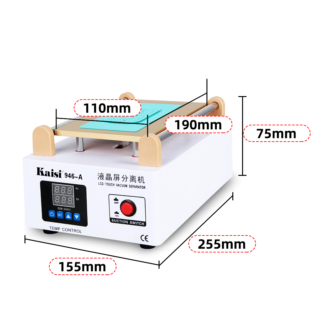 Kaisi 946A LCDスクリーンタッチスクリーン分離機 - Screen Separator Machine のレビューと価格