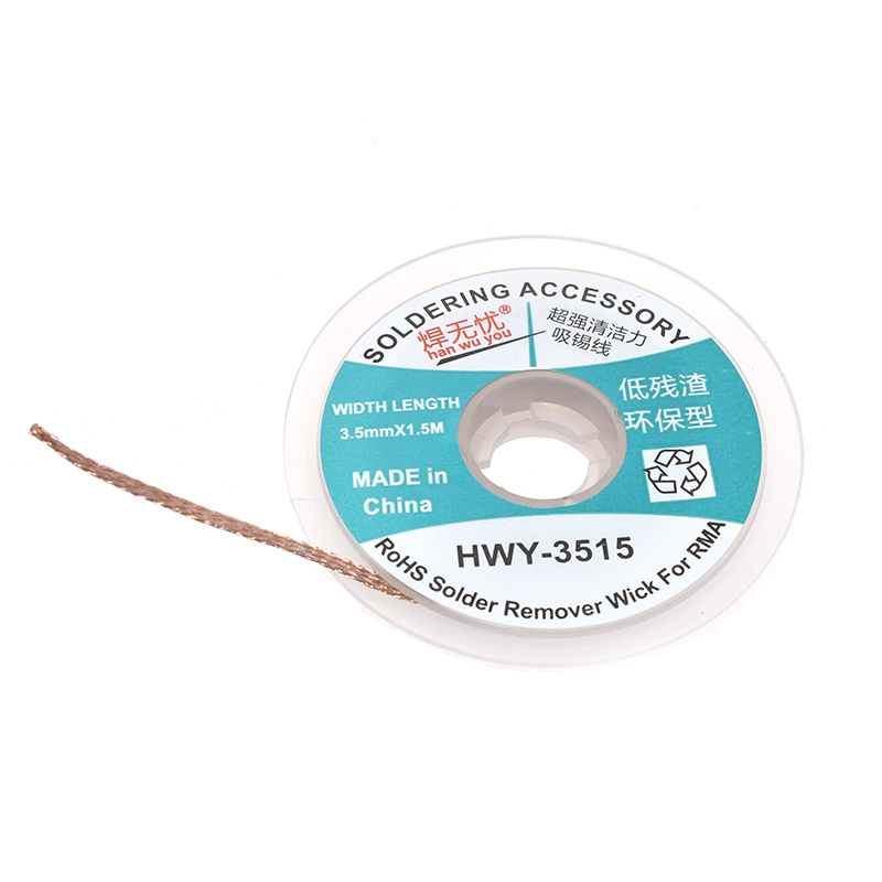 修理用のはんだ除去ブレード,鉛製,1.5mm,2mm,2.5 - Solder Wick Braid のレビューと価格