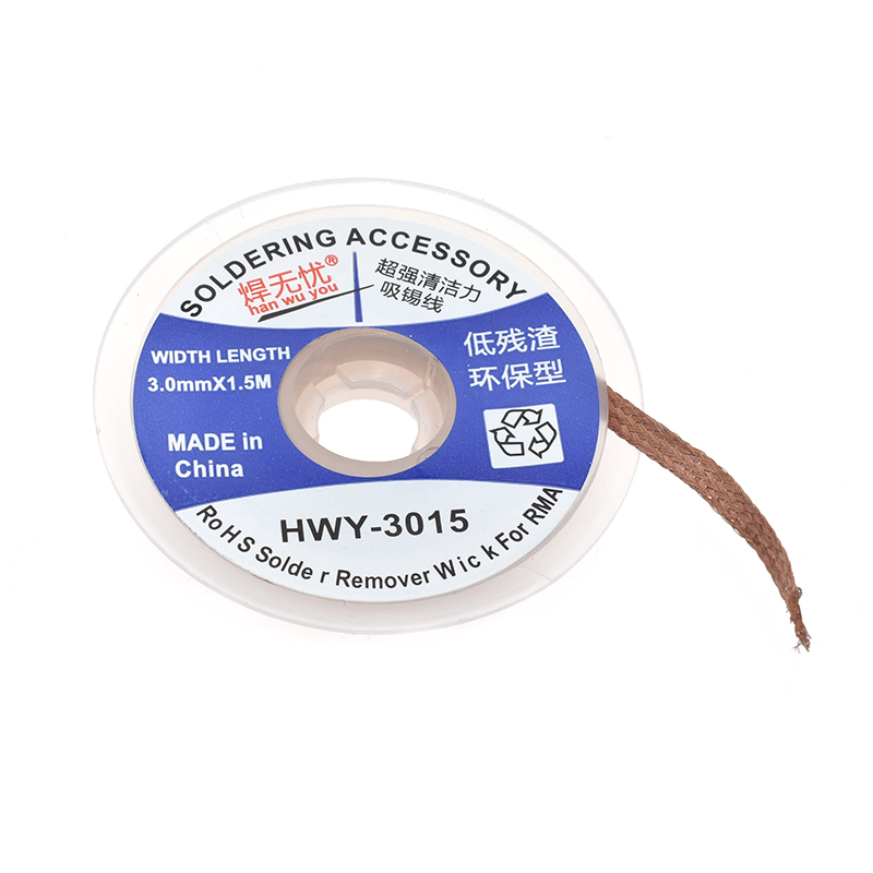 修理用のはんだ除去ブレード,鉛製,1.5mm,2mm,2.5 - Solder Wick Braid のレビューと価格
